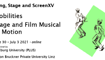 Logo: Song, Stage, Screen XV, Salzburg and Linz